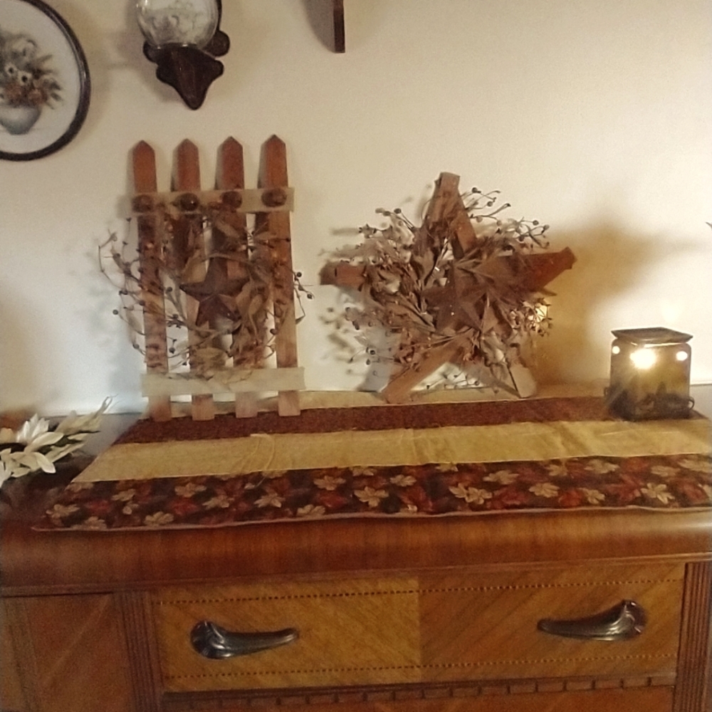 Set of Rustic Country wall hangings